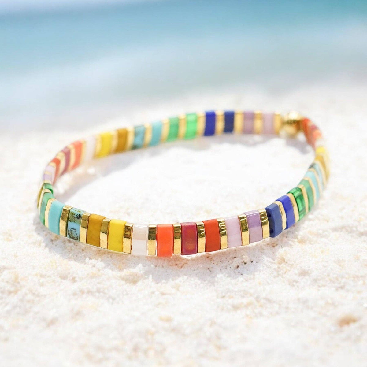KALEIDOSCOPE - Tila Bead Bracelet | Single: 6.50 Inches - M