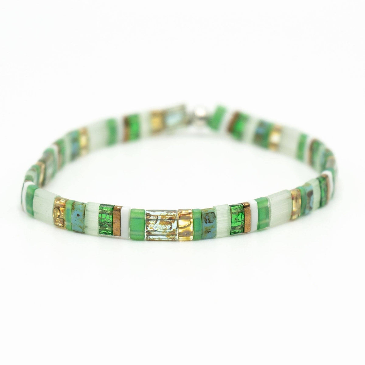 Fifi- Tila Bead Bracelets: 6.25 inches - S