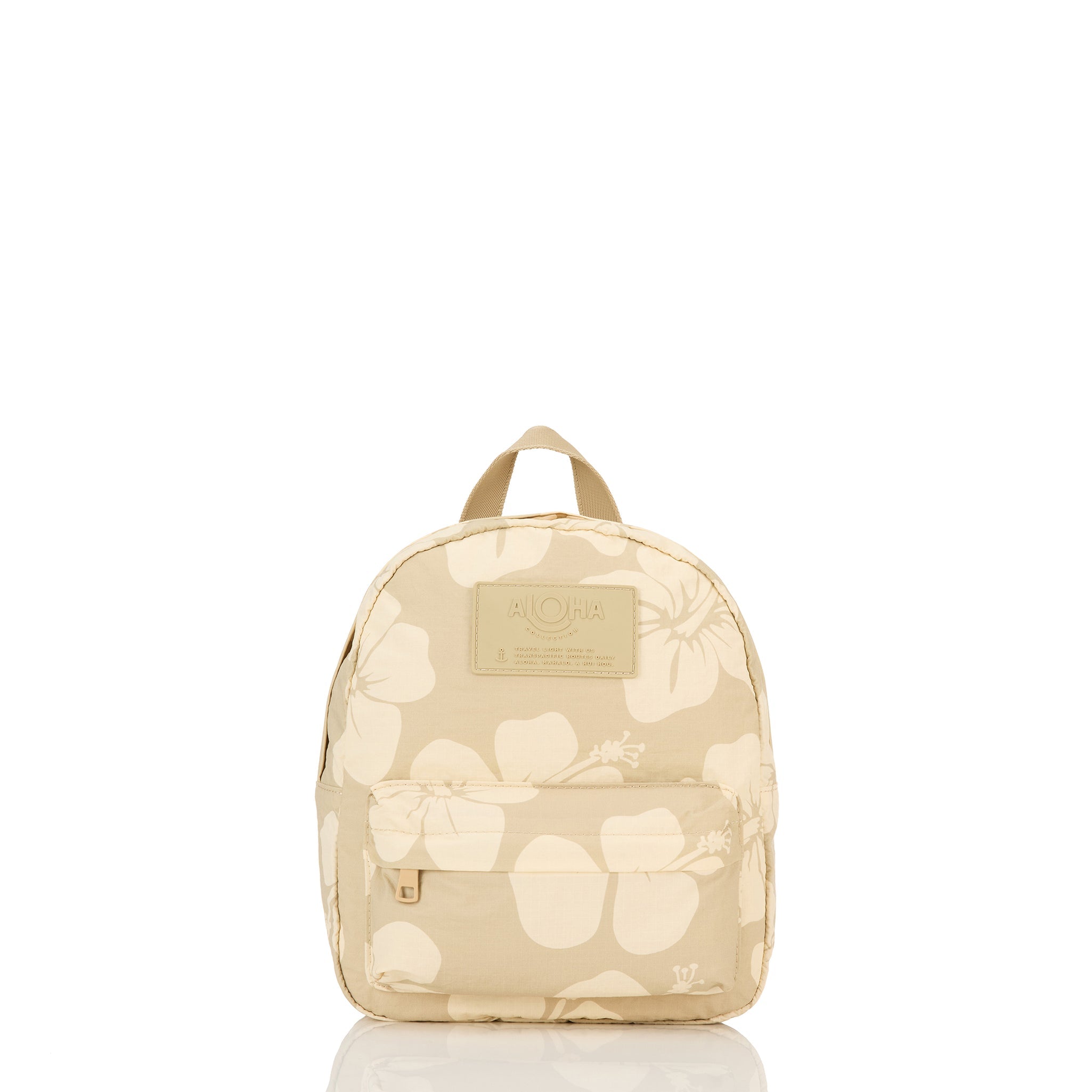 アロハコレクション　ミニバックパック　リュックサック　ベージュ　Hana Hou Aloha Collection| Hana Hou Mini Backpack | Crème/Dune – The