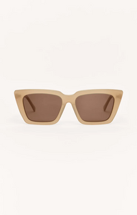 Feel Good Sunglasses Taupe/Brown