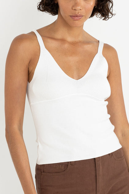 Bailey Knit Tank Ivory