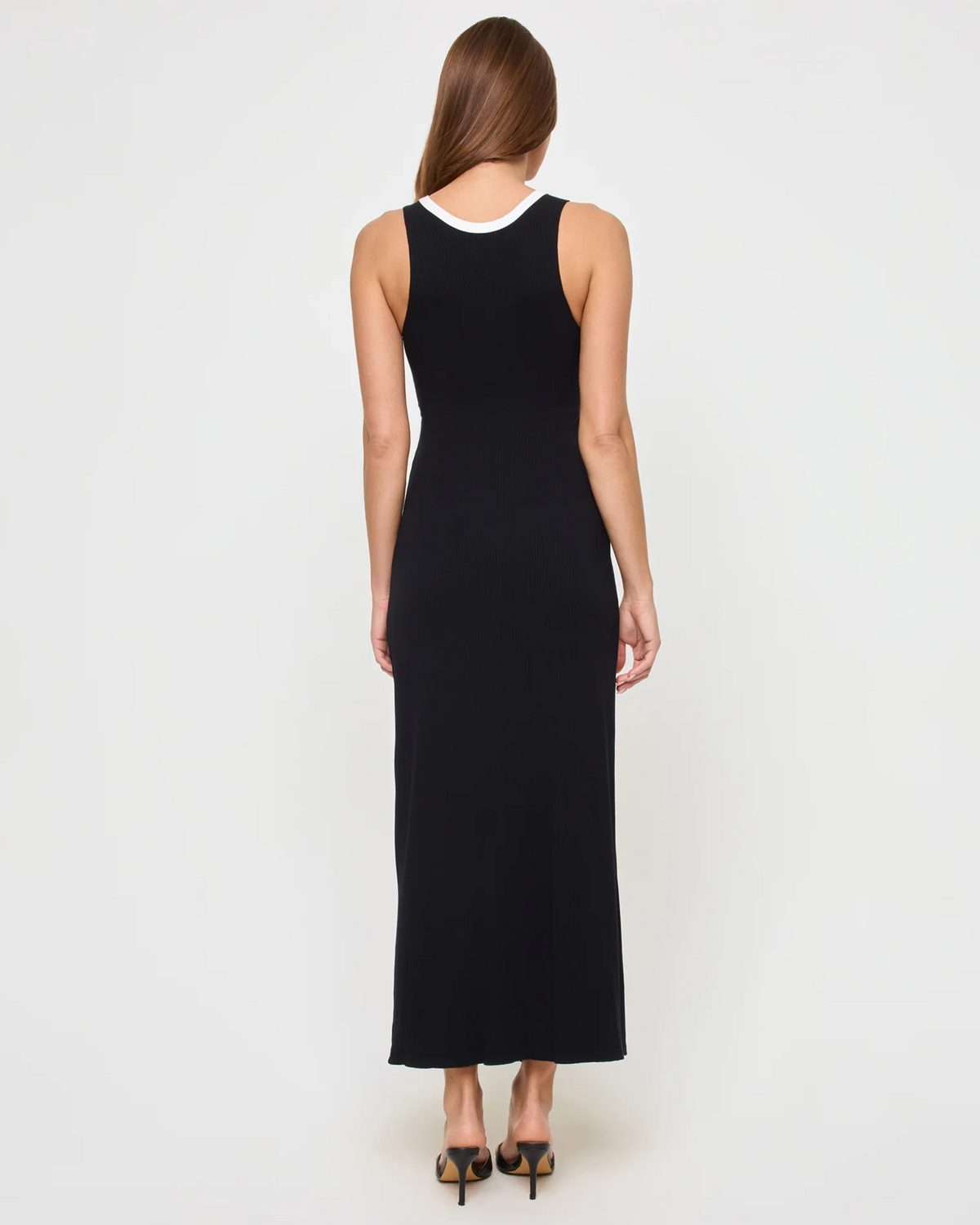 Steph Dress Black/Cream