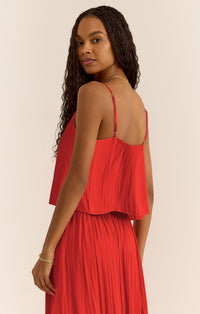 Fiore Tank Cabana Red