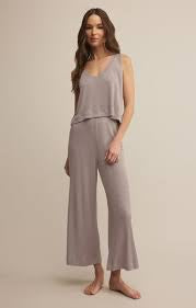 Coastline Rib Pant Slate Grey