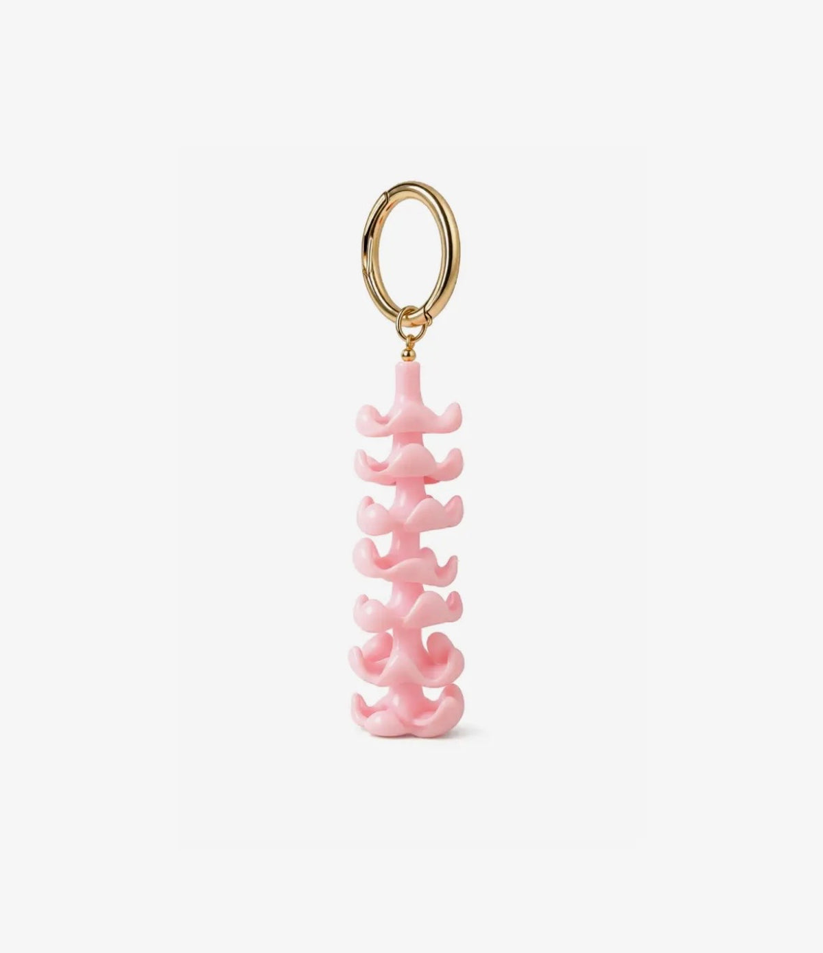 Puakenikeni Keychain Baby Pink