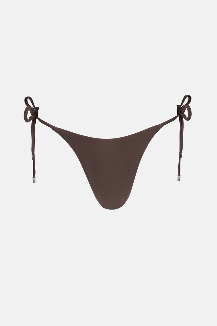 Classic Tie Side Hi Cut Bottom Chocolate