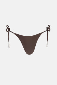 Classic Tie Side Hi Cut Bottom Chocolate