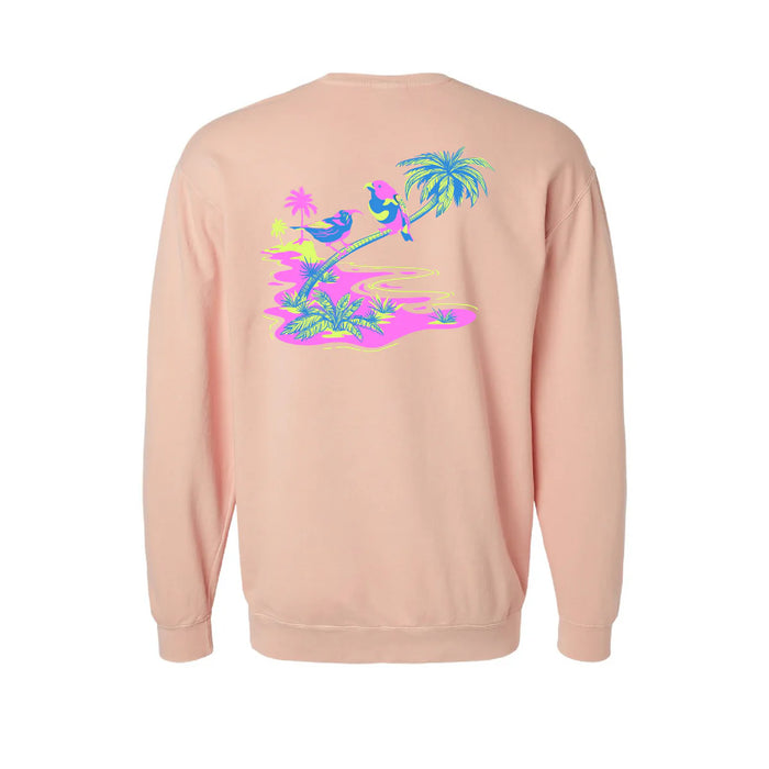 Love Birds Crewneck Peach