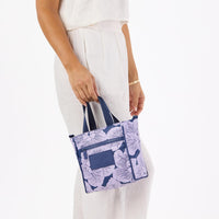 Purau Crossbody Lilac on Navy
