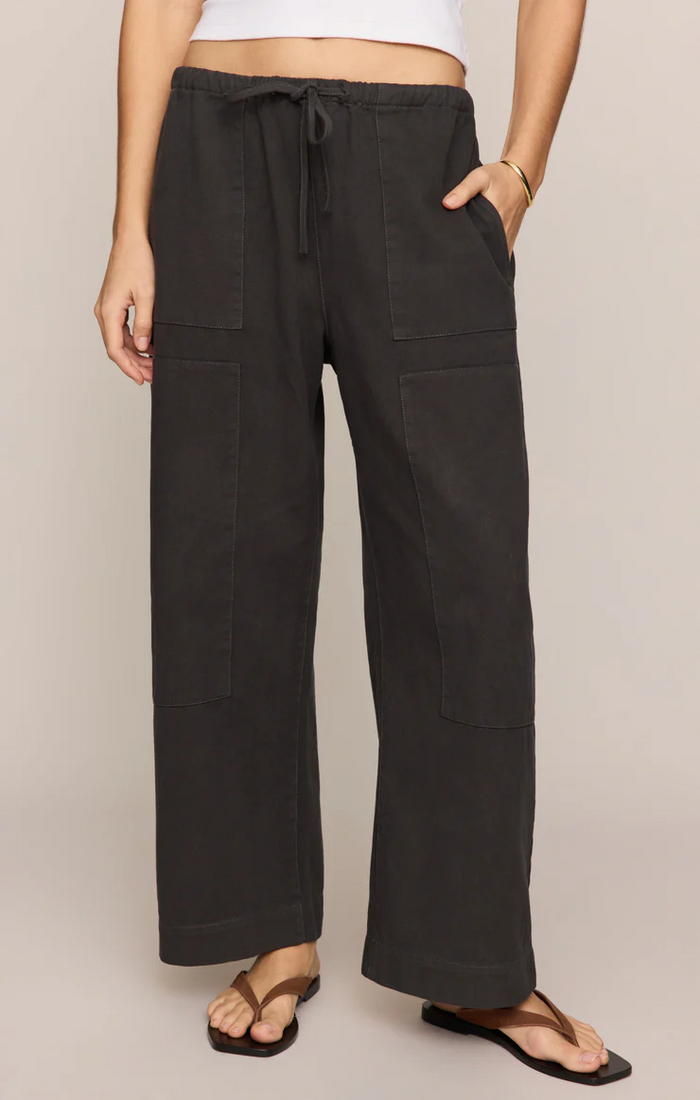 Kit Twill Carpenter Pant Ash Black