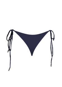 Tie Side Skimpy Bottom Skipper Ribbed