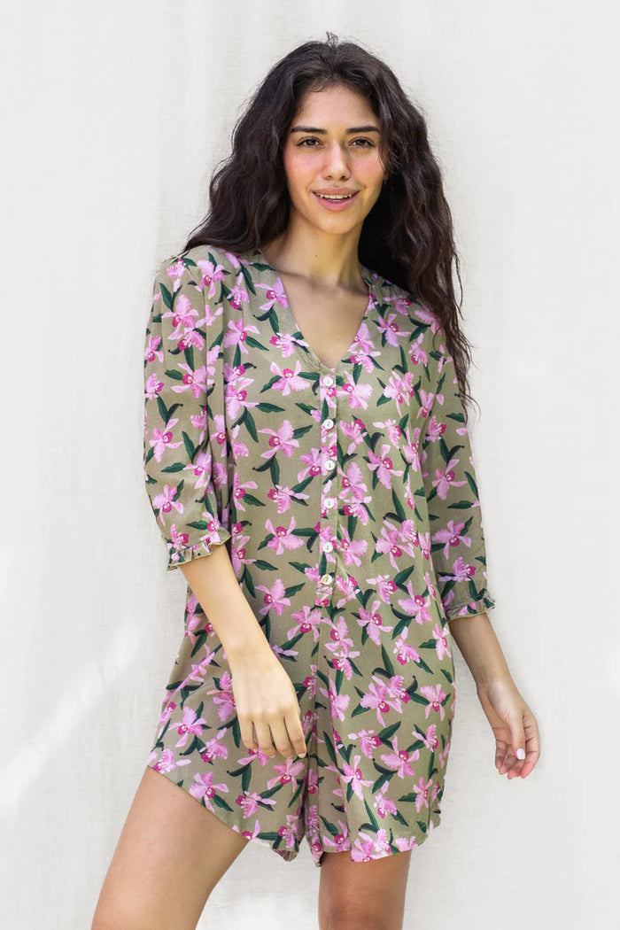 Romper Pink Orchid