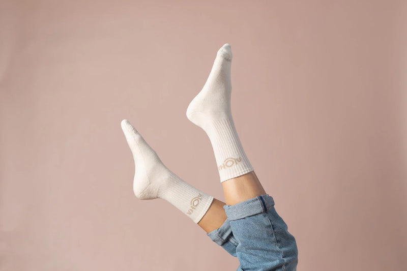 Crew Socks Aloha Collection Sandstone