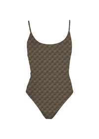Baja Bodysuit Aloe Terry Check