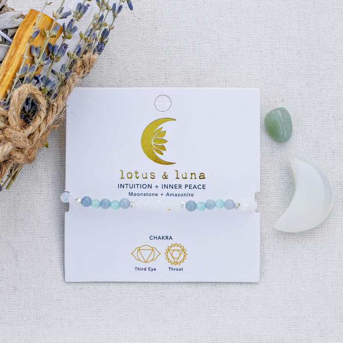 Intuition and Inner Peace 4mm Bracelet