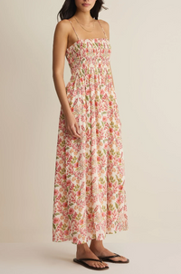 Cornelia Midi Dress Ami Floral