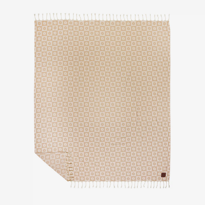 Gigi Lightweight Beach Blanket Sandstone