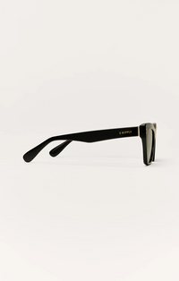 Park Ave Sunglassses Polished Black