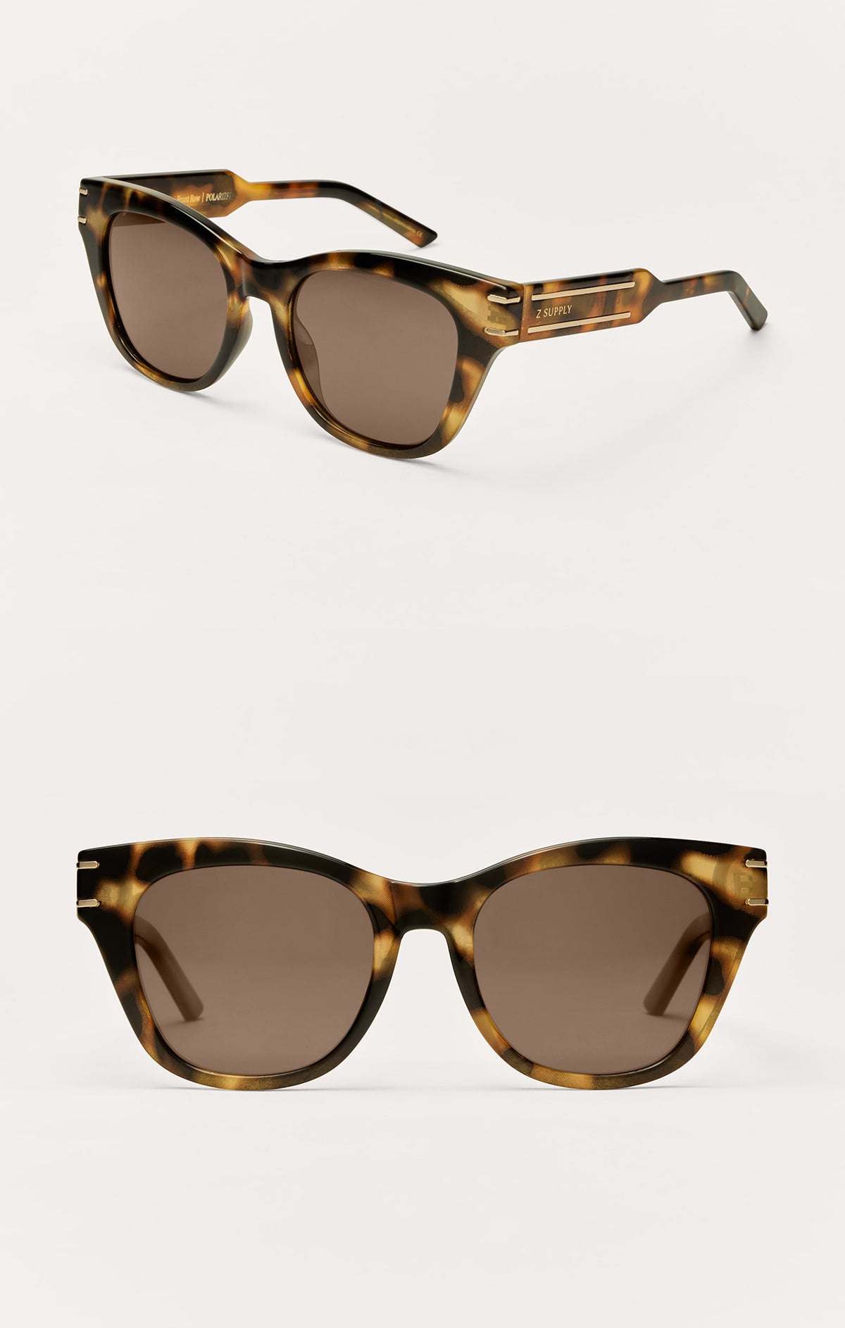 Front Row Sunglasses Brown Tortoise/Brown