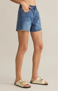 Everyday Hi-Rise Denim Short Vintage Indigo
