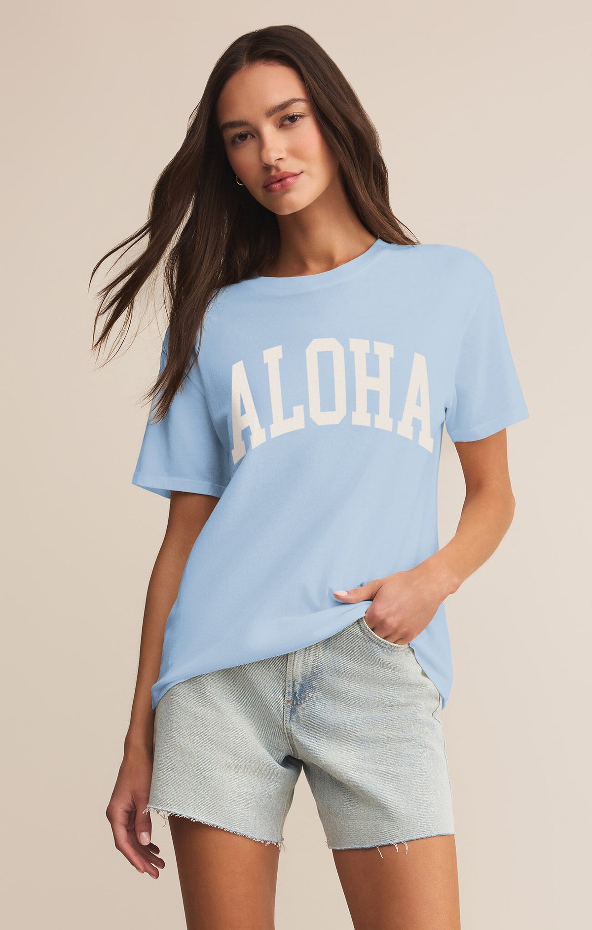 Boyfriend Aloha Tee Coast