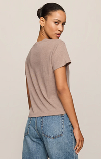 Tourist Tee Heather Ash