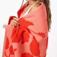 Beach Towel Salina Red Haute