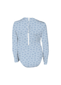 Littles Longsleeve Bodysuit Blue Blossom