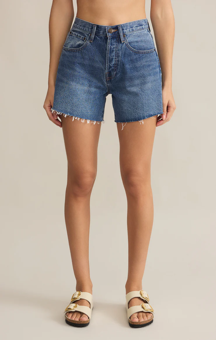 Everyday Hi-Rise Denim Short Vintage Indigo