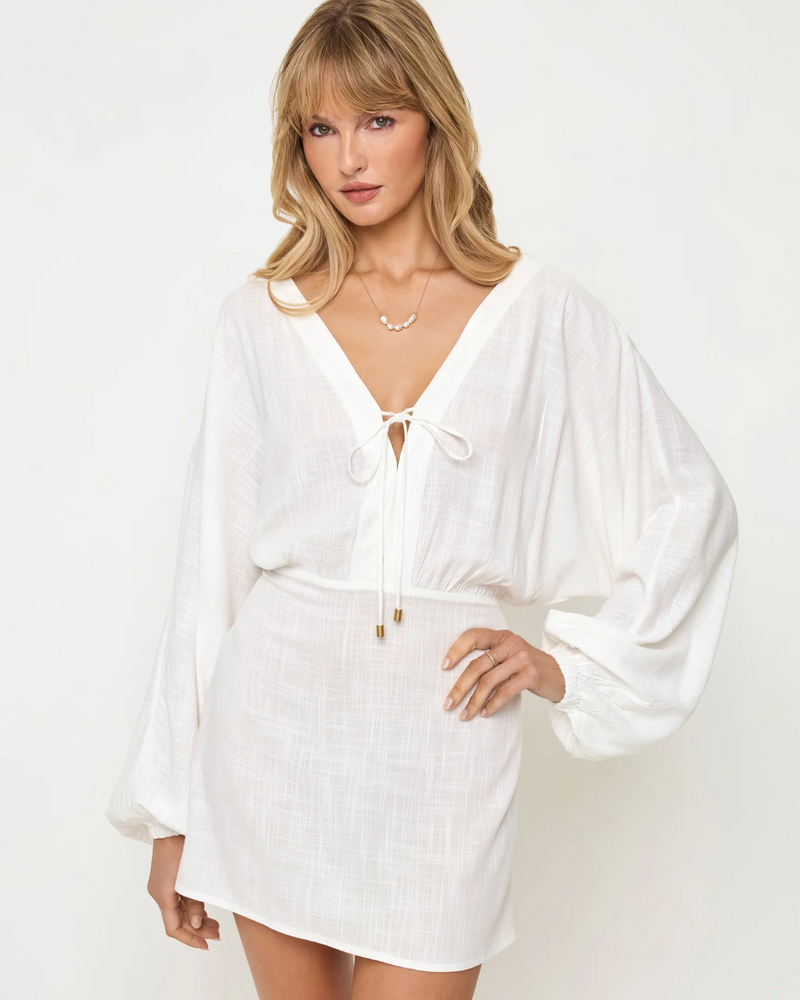 Deia Mini Dress Cream