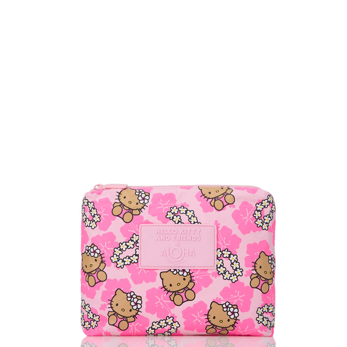 Hello Kitty Lei Small Pouch Tan/Pink