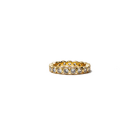 18K Gold Tennis Ring