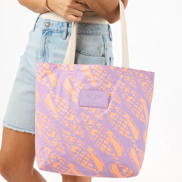 Miter Reversible Tote Nectarine