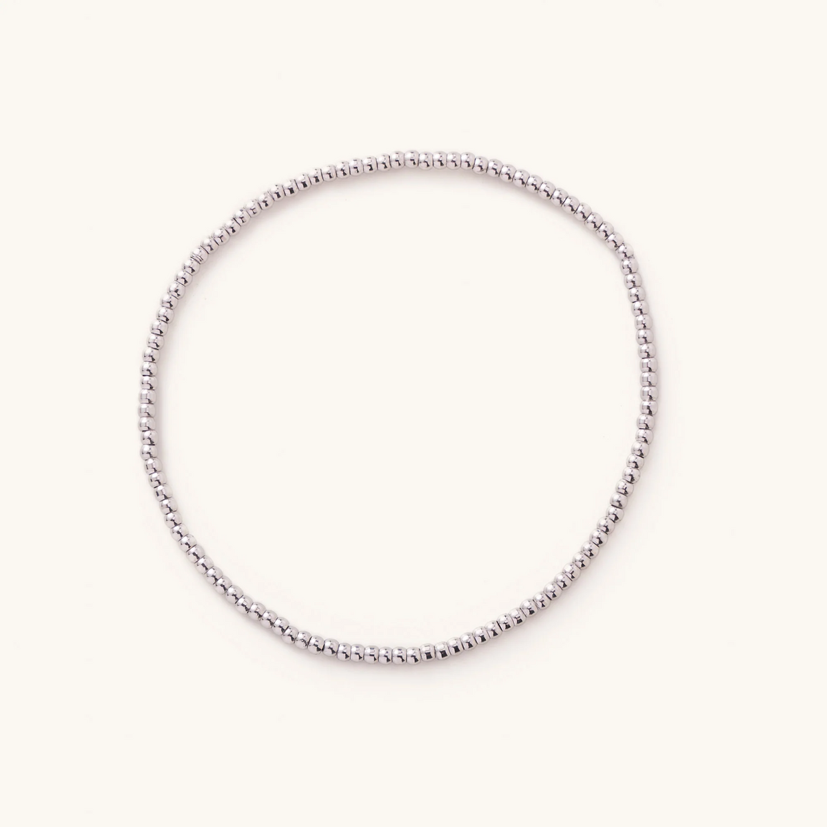 Silver Ball Bracelet 2mm