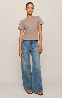 Tourist Tee Heather Ash