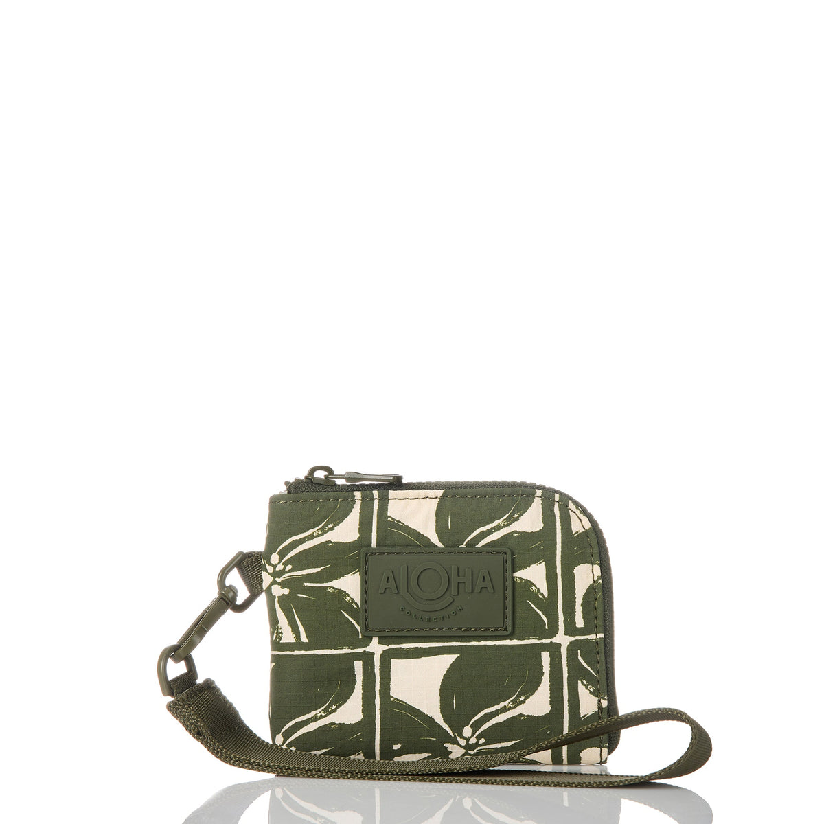 Lattice Wristlet Olive