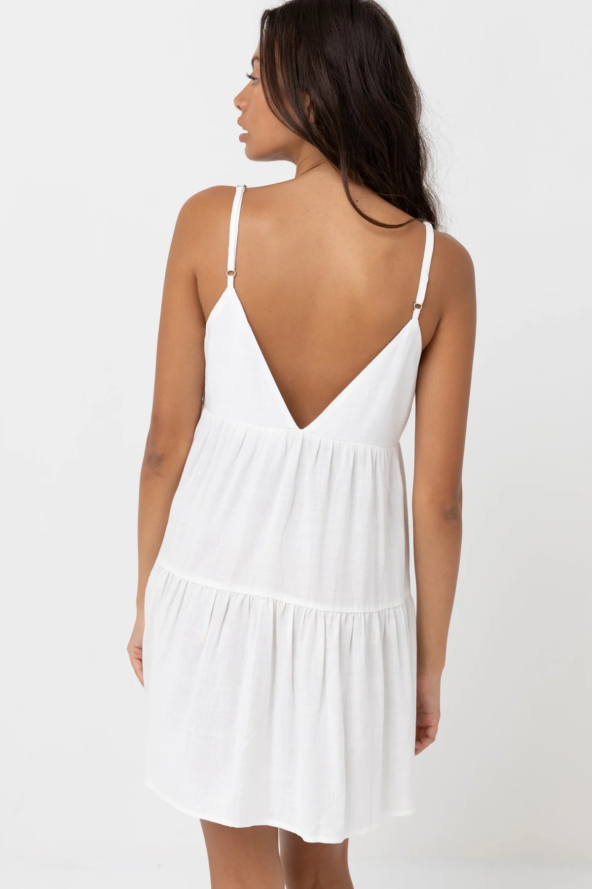 Rhythm | Classic Tiered Mini Dress
