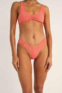 Lola Check Holiday Pant Red