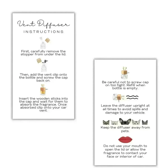 Black Sand Beach Car Diffuser