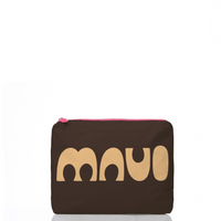 Maui Bubble Small Pouch Tangerine/Coconut