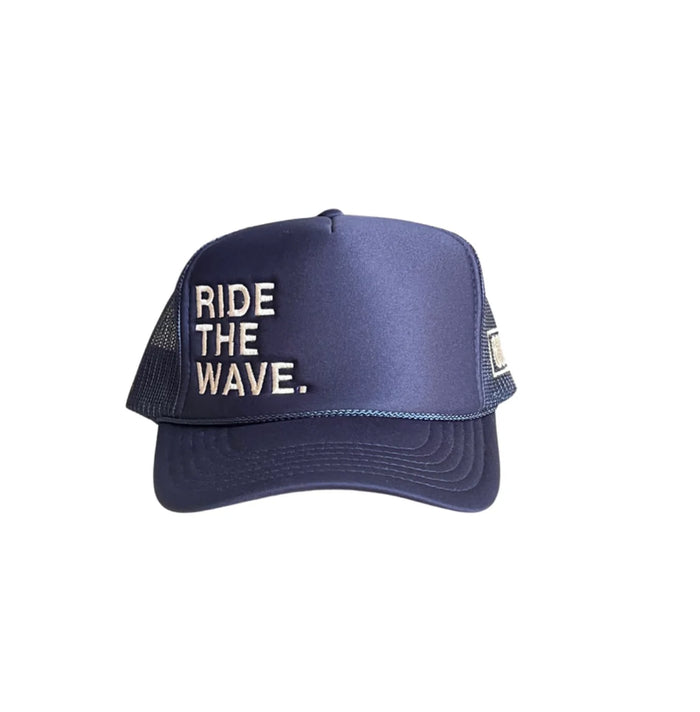 Ride The Wave Hat Navy