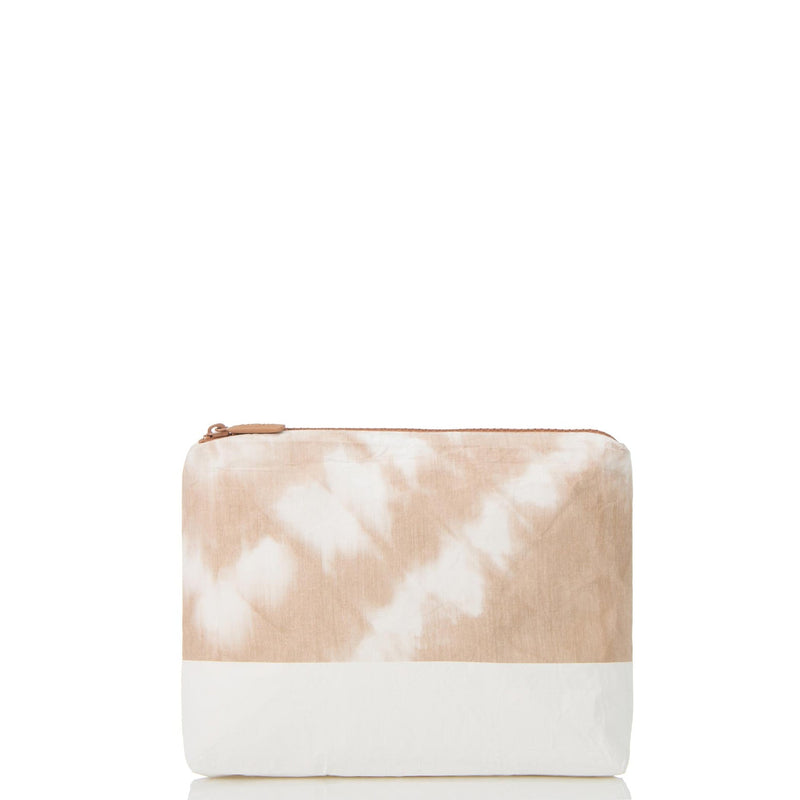 Shibori Small Pouch Sandstone