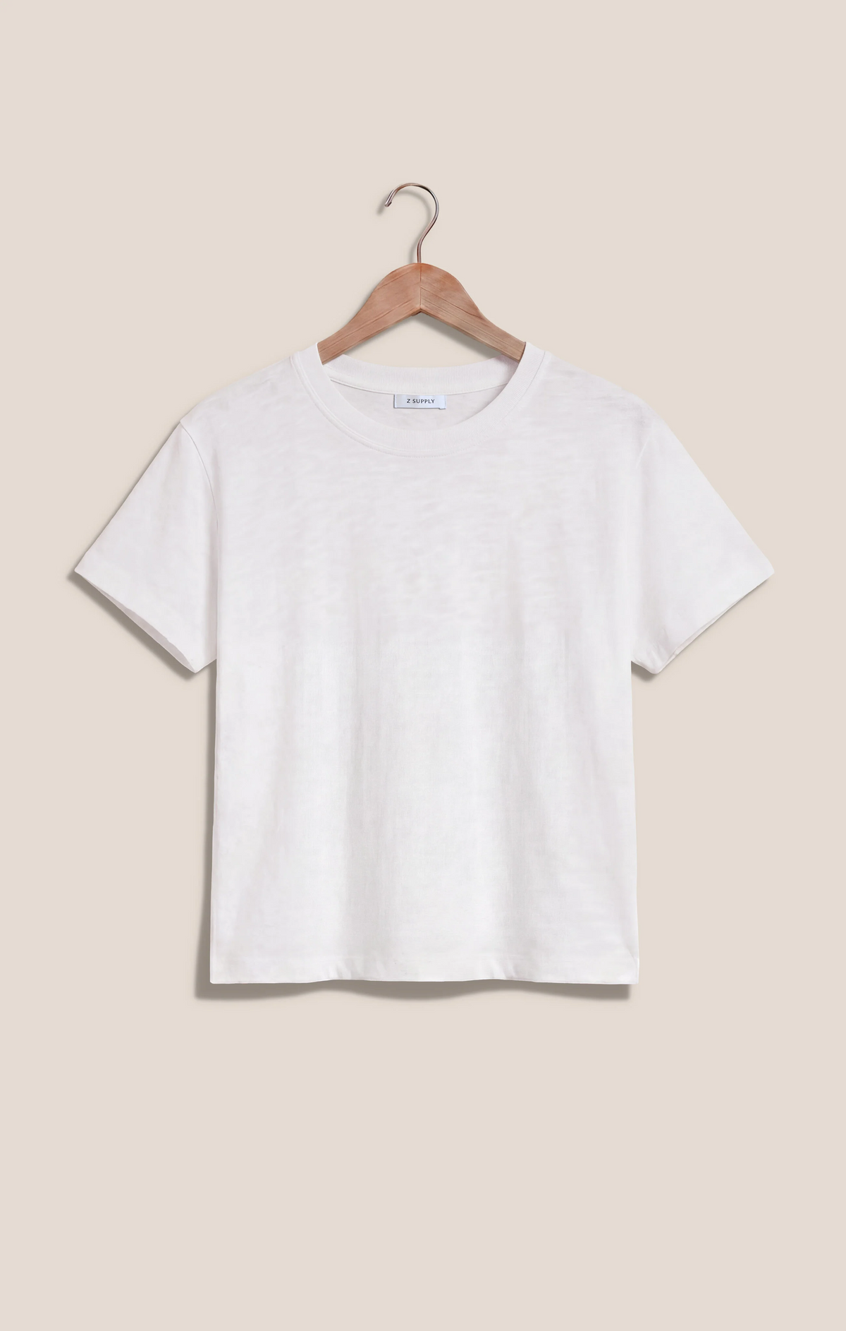 Modern Slub Tee White