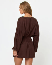 Deia Mini Dress Espresso
