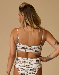 Escondido Compression Top reversible Toile/Dusk