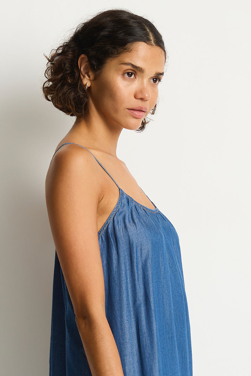Denim Surf Tie Back Sundress