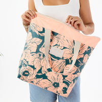 Flor Del Mar Day Tripper Teal/Peachy