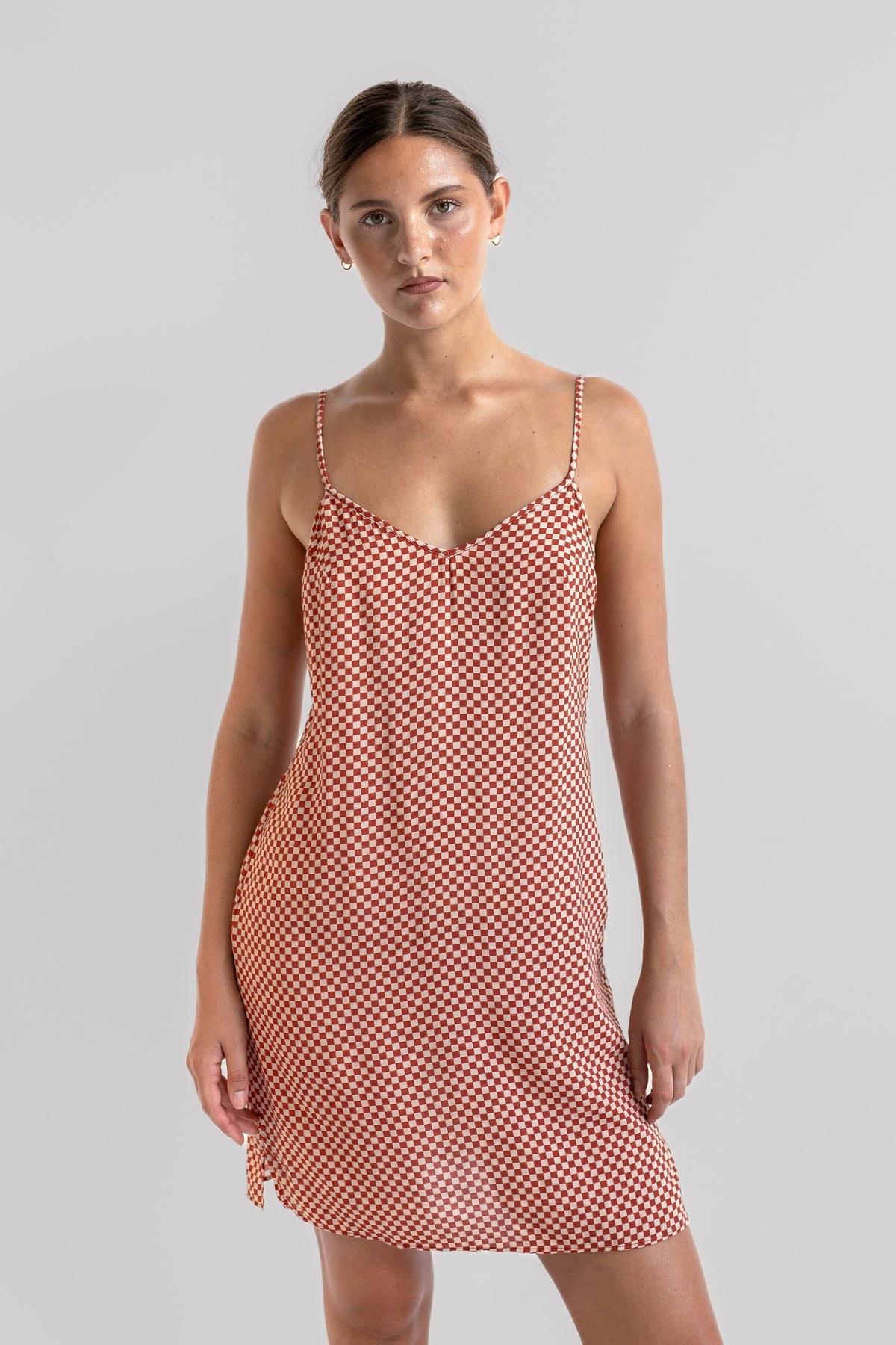 Dawn Slip Dress Check