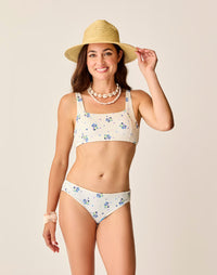 St. Barth Bottoms Pearl Floret/Lagoon
