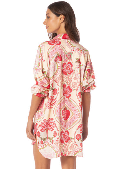 Dreambound Shirt Strawberry Palm